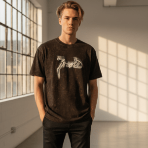 Men’s Graphic Print Round Neck T-Shirt