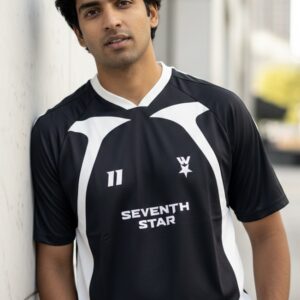 Men’s Sports V-Neck Printed T-Shirt