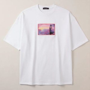 Embroidered Oversized (White)